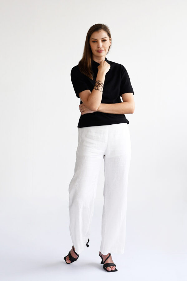Linen Palazzo Pants - Image 2