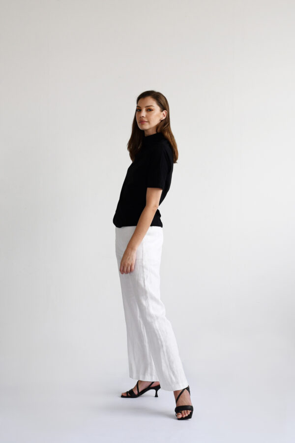 Linen Palazzo Pants - Image 3