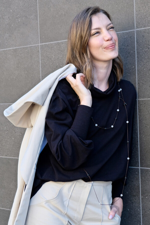 Knitted Biba Blouse - Image 5